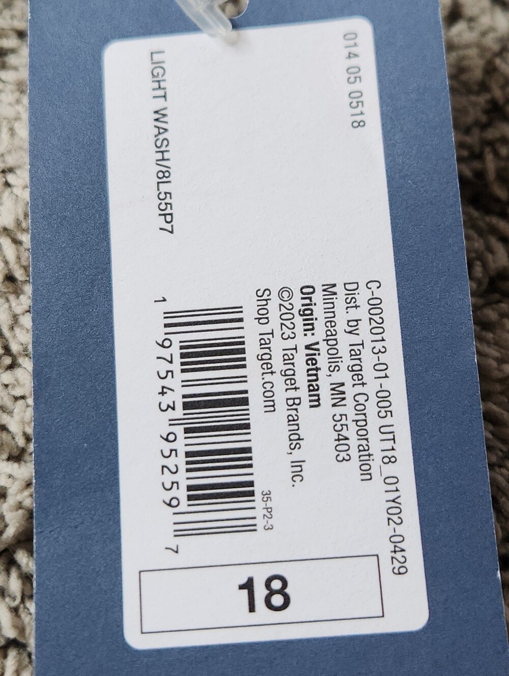 Women's Super Wide Leg Mid-Rise Jeans - Universal Thread - 18 - Picture 9 of 13